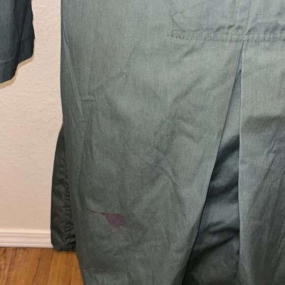 Vintage Union Made Trench Coat New York double breasted  mcm Unisex - Picture 9 of 13